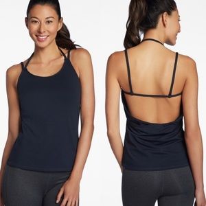 Fabletics Athletic Miri Tank Top Black Medium